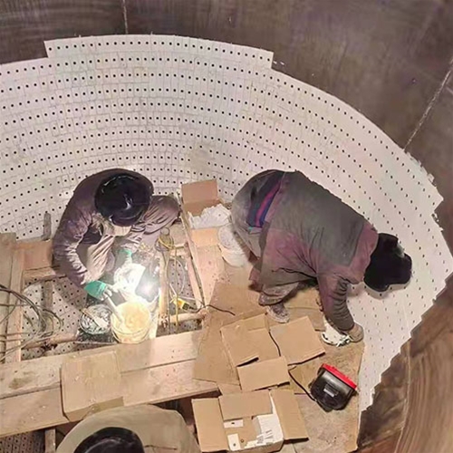 陶瓷襯板施工案例